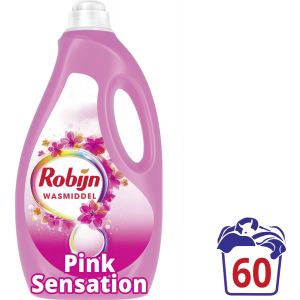 Robijn Color Pink Sensation - Vloeibaar Wasmiddel - 60 wasbeurten