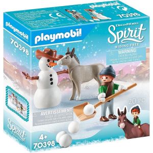 Playmobil - Spirit - Snowman with Snips and Senor Carrots ( 70398 )