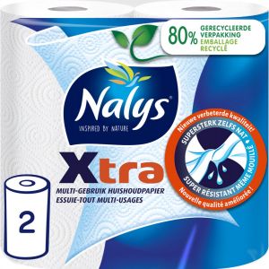 Nalys Xtra Keukenpapier - 12 x 2 rollen