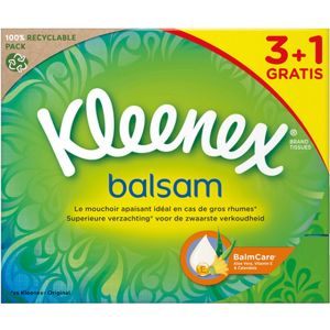 Kleenex - Balsam Tissues - 3+1