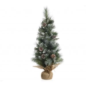 Everlands Mini kerstboom frost 60cm