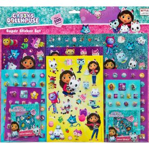 Gabby's Dollhouse Sticker set 500 st