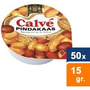 Calvé Pindakaas - 50 x 15 gram