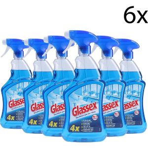 Glassex Glas & Multi Schoonmaak Spray - 750ml x6