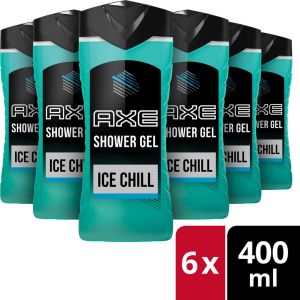 Axe Ice Chill 3-in-1 Douchegel - 6 x 400 ml