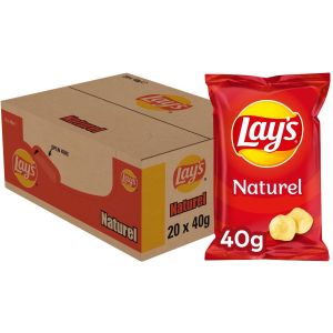 Lay's - Naturel - 20 x 40 gram