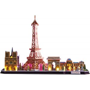 Cubic Fun 3D Puzzel Paris Led