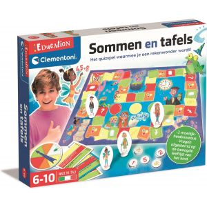 Education Clementoni Bordspel - Sommen en Tafels