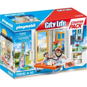 PLAYMOBIL Starterpack City Life Kinderarts - 70818