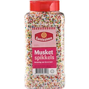 Sanissimo - Discodip - Sprinkles - Musketzaad - 950 Gram