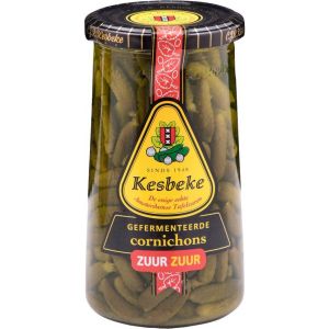 Kesbeke Cornichons zuur 72 cl