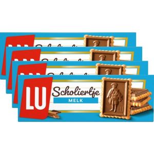 Lu - Scholiertje Melk - 4x 150g