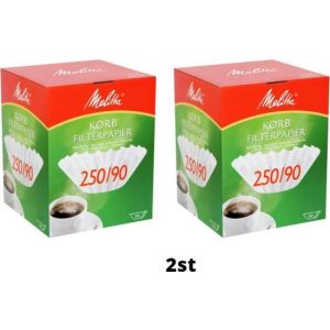 Bravilor Animo Melitta filters koffie - 2x doos a 250st - korffilters -  250/90 filterpapier