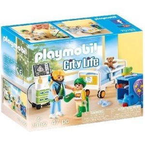 PLAYMOBIL City Life Kinderziekenhuiskamer - 70192
