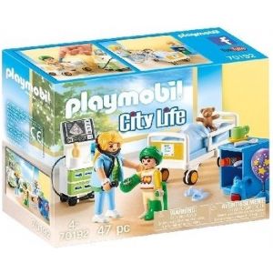 PLAYMOBIL City Life Kinderziekenhuiskamer - 70192