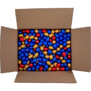 Bonbiance - Chocolade - Paas - Eitjes - massief - Melk Puur & Wit - Doos 3 Kilo 