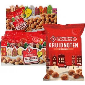 Bolletje Kruidnoten Uitdeelzakjes 24x 100gr