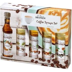 Monin Koffiesiropen geschenkset - 5 x 5 cl