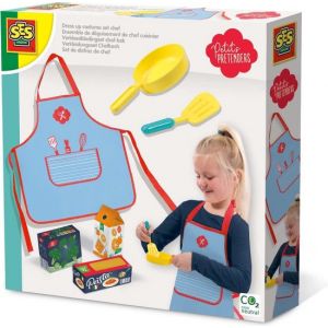 SES - Petits Pretenders - Verkleedkledingset chef-kok - inclusief schort