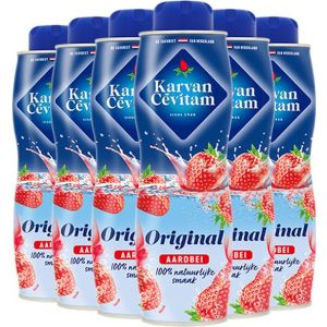 Karvan Cévitam aardbei - Siroop - 6 x 600ml
