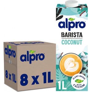 Alpro Barista Kokos - Plantaardige Kokosmelk - Lactosevrij - 8 x 1L