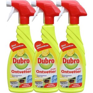 3 x Dubro multi ontvetter spray - onverslaanbaar tegen vet - super krachtig