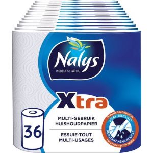 Nalys - Xtra Keukenpapier - 36 Rollen