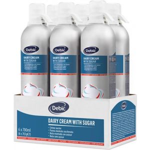 Debic - Slagroom met suiker - 6x 700ml