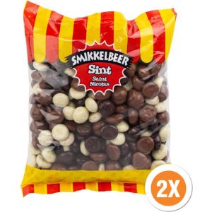 Smikkelbeer - Chocolade Kruidnoten Mix - 2x1 Kilo - Voordeelverpakking