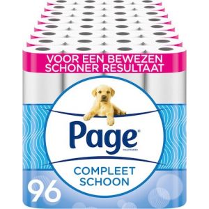 Page toiletpapier - 96 rollen - Compleet Schoon wc papier