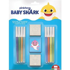 Baby Shark Stempelset 11-delig