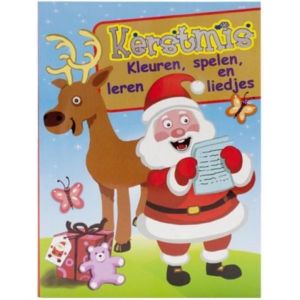 Verhaak Kerstspeelboek Met Kleurplaten