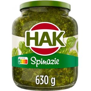 Hak Bladspinazie gesneden 6 potten x 72 cl