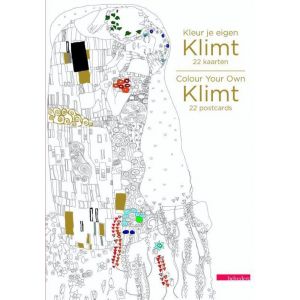 Kleur je eigen Klimt - 22 kaarten/Colour Your Own Klimt - 22 postcards 