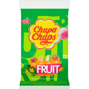 Chupa Chups Fruit lolly's 120 stuks