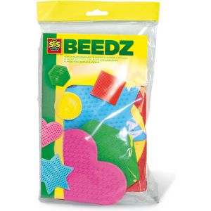 SES Beedz - Strijkkralen legbordjes - grondplaten - mini - 5 stuks