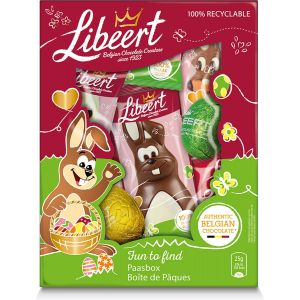 Libeert 'doos om te verstoppen' - chocolade voor Pasen - 300g