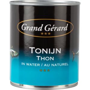 Grand Gérard Skipjack tonijn in brine - Blik 800 gram