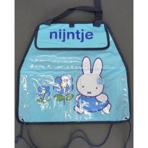 Nijntje auto opbergzak blauw