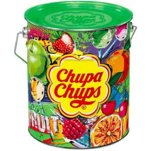 Chupa Chups - The Best Of Fruit Tin - Snoep - 150 stuks - lollies