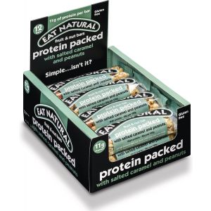 Eat Natural fruit & nut bars - Salted caramel en pinda's - 12 x 45 gram