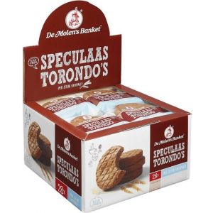 De molen speculaas torondo's verpakt