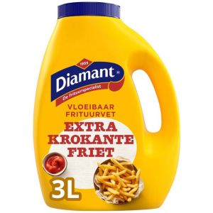 Diamant Frituurvet vloeibaar, golden crisp - Fles 3 liter