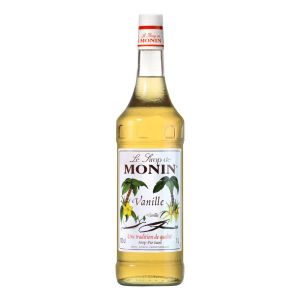 Monin Vanille Koffie Siroop Fles 1l