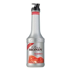 Monin Fruit Smoothie Cocktailmix Aardbei Fles 1 Liter