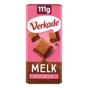 Verkade Chocoladereep melk, FT 5 wikkels x 111 gram