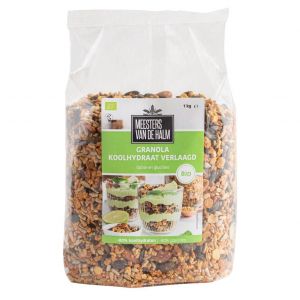 De Halm Granola koolhydraat verlaagd - Zak 1 kilo
