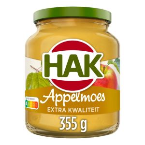 HAK Appelmoes Extra Kwaliteit - Tray 12x360 gram