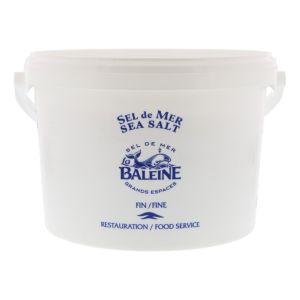 La Baleine Zeezout fijn - Emmer 5 kilo