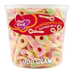 Red Band Toversleutels 1 pot à 100 stuks snoep